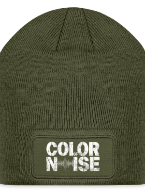 ‘COLOR OF NOISE’ Patch Beanie
