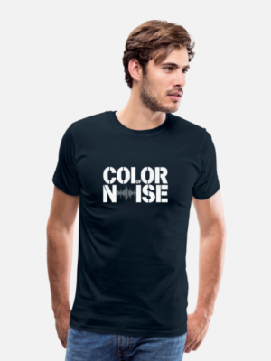 Men's ‘COLOR OF NOISE’ Premium  T-Shirt