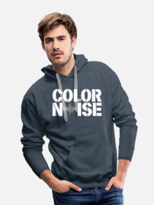 Men's ‘COLOR OF NOISE’ Premium Hoodie