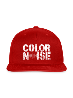 ‘COLOR OF NOISE’ Snapback Baseball Cap